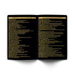 Тетрадь со справочным материалом Золотая коллекция, тиснение золотой фольгой, A5+ 48 л. на скобе 65 г/м², белизна 100 %, 10 шт, клетка, 01327 Золотая коллекция История, Светоч Т145