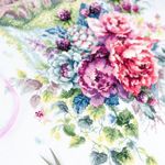 Набор для вышивания нитками Чудесная игла 101-210, Замок мечты, 27х38 см