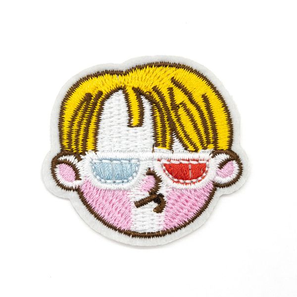 Термоаппликация Мальчик в 3D очках, 4,4х4,8см, Hobby&Pro