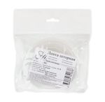 Лента (тесьма) шторная: сборка гармошка (1:1.8) 32 мм / 6 метров, диз.T321G, прозрачный, Blitz T321G