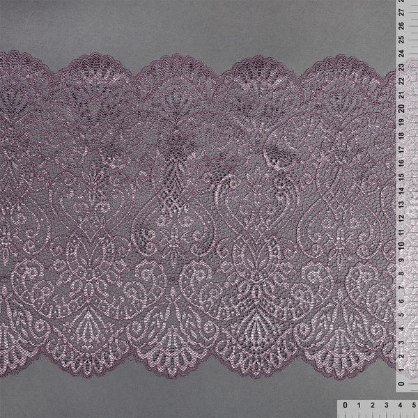 Кружево эластичное (стрейч) 240мм 40992 цв.620 морской туман, 25 м, Kruzhevo