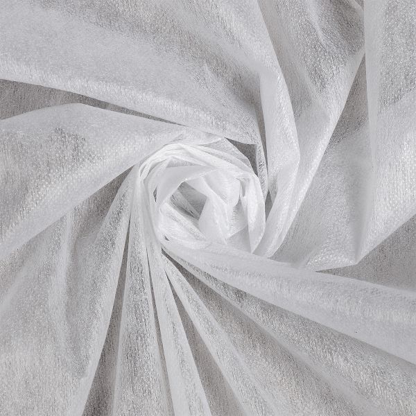 Флизелин клеевой точечный 30 г/м², цв.белый, шир.90см, 100м