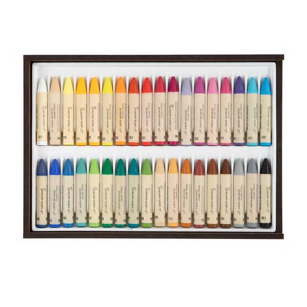 Пастель художественная масляная 36 цв, Vista-Artista VAOPLW-36