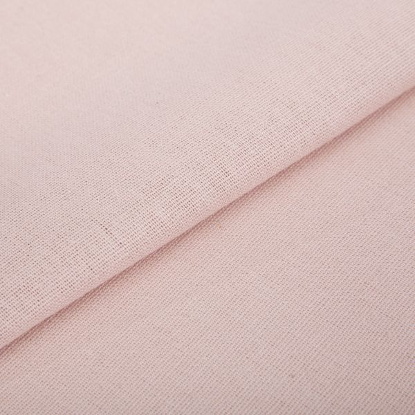 Льняная ткань 175±5 г/м², 150х140 см, №064 бл.розовый, Gamma 3070N