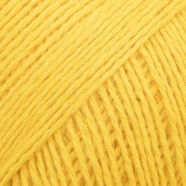 Пряжа Люблю вязать Фитнес 200 / уп.6 мот. по 50 г, 200 м, 344 желтый
