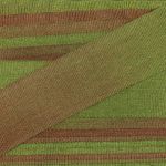 Лента (тесьма) шелковая 13.0 мм / 9.1±0.5 метров, M133 св.зеленый/коричневый, Gamma SRM-13