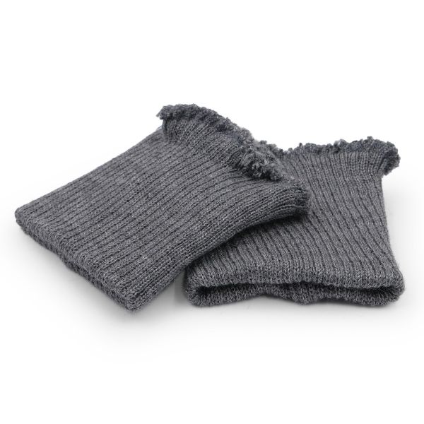 Манжеты трикотажные 8.5х9.5 см, 1 пара, плотные, 161/м св.маренго