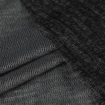 Дублерин трикотажный 65 г/м², 132 TD/BK черный 150см уп.1м, IdealTex