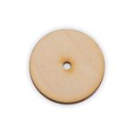 Диски из фанеры для суставов мишек Тедди ⌀35 ±0.1 мм, 100 шт, HobbyBe CDD-35