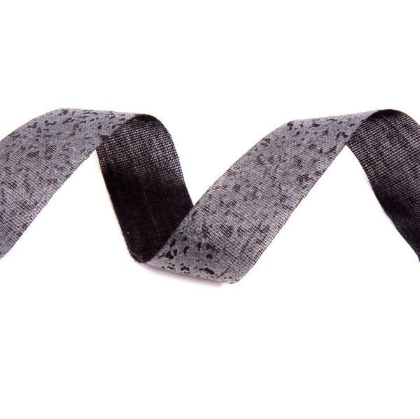 Усилитель для кожи 80 г/м², +5 г/м², бумага, 15 мм, сплошной клей PA, 30 м, черный, L3GE26, Danelli, OEKO-TEX®