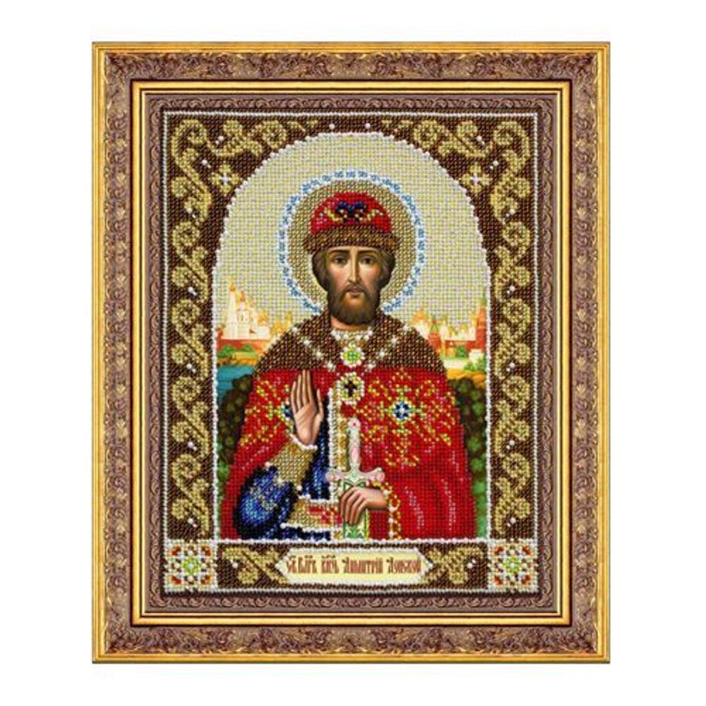 Набор для вышивания бисером Паутинка, Св. Благов. князь Дмитрий Донской, 20х25 см