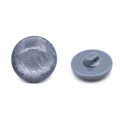 Пуговицы на ножке 32L (20мм), пластик (col.07 т.серый), 72 шт, CR P-45