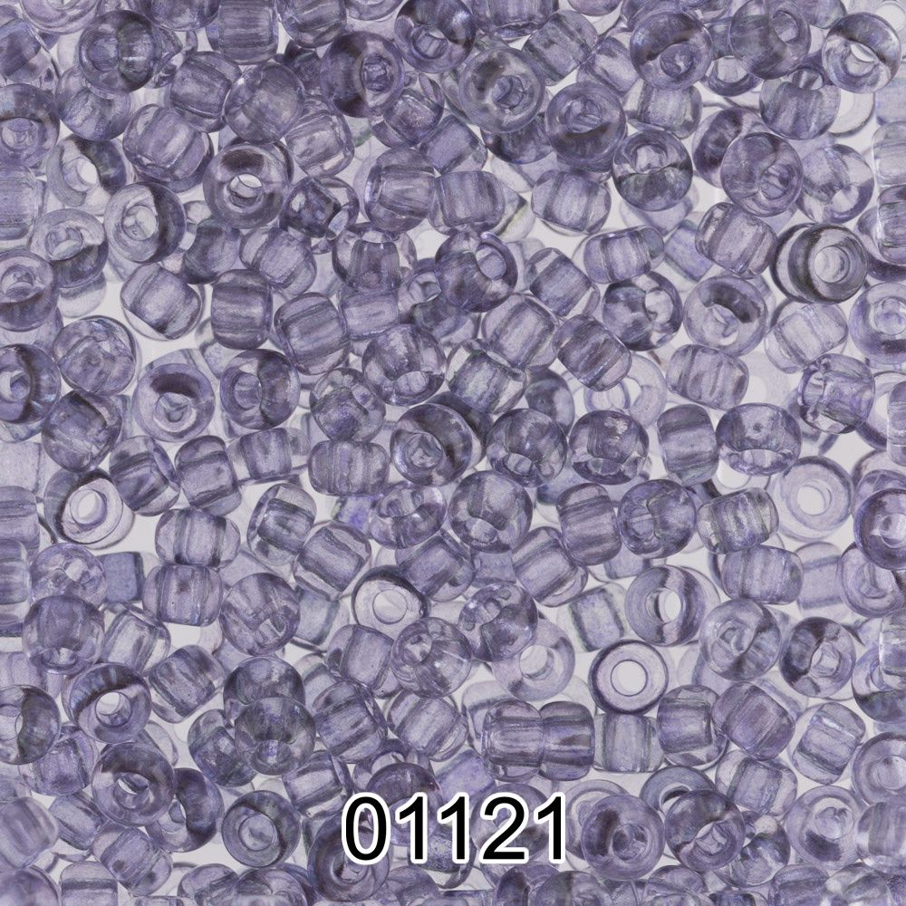 Бисер Preciosa круглый 10/0, 2.3 мм, 500 г, 01121 (Ф327) св.фиолетовый