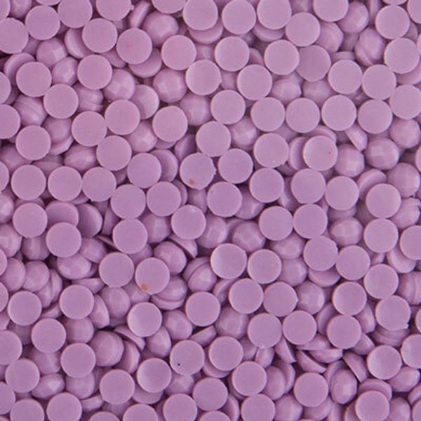 Стразы неклеевые акрил 2.5 мм, 100 г (10х10 г), /РП/, №0727 серо-сиреневый, Zlatka OZM