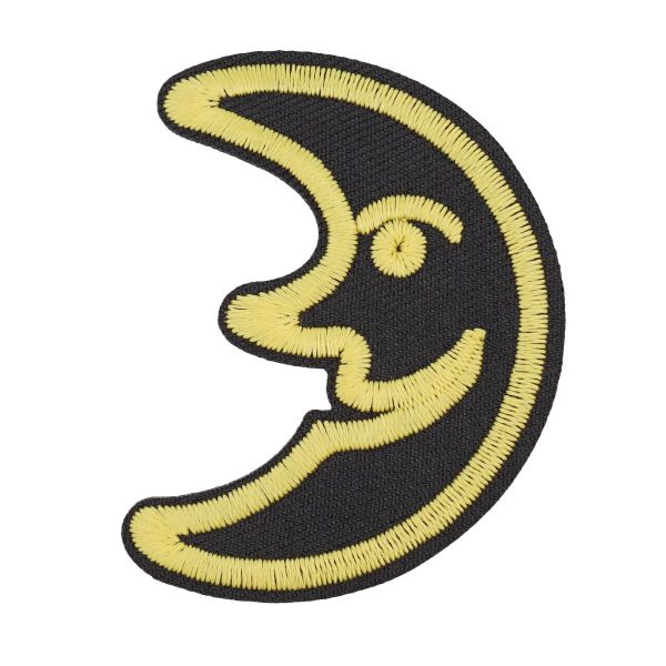 Термоаппликация светящаяся в темноте Веселый полумесяц, Hobby&Pro