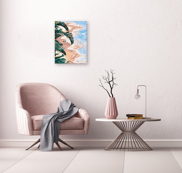 Картина по номерам Фрея PNB/PM-241, Прогулка по пляжу, 40х30 см