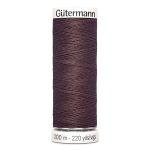 Нитки универсальные Gutermann Sew-all 100 (200 метров), 5 кат. | 883 т.горький шоколад