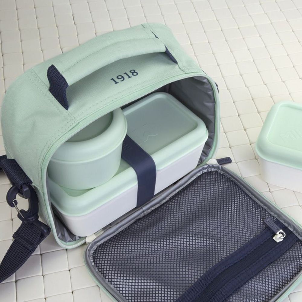 Термосумка для ланч-бокса (3 бокса в комплекте) 3,5л 23х20х11см см, 08806SNCGR, Milan 08806SNCGR