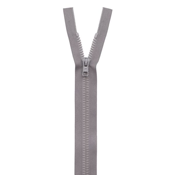 Молния трактор Arta Т6 (6 мм) 1 зам., разъем., 45 см, цв. 217 серо-коричневый, 5 шт