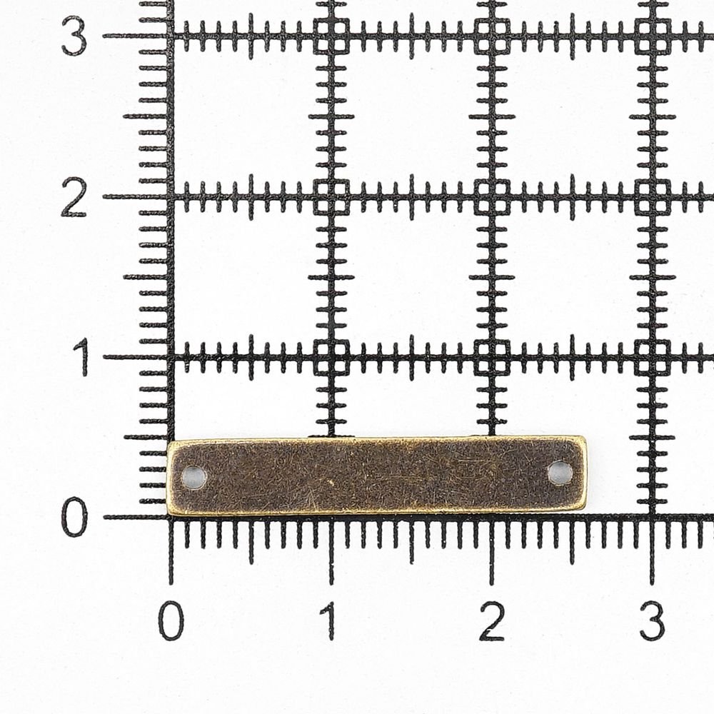 Украшение пришивное 25 мм, металл, бронза, МТ_1711, 12 шт