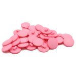 Пуговицы на ножке 32L (20мм), пластик (Pink (розовый)), NE68, 36 шт