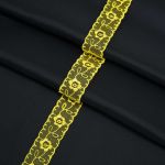 Кружево капроновое 22 мм / 13.71м 0574-1003, цв.A517 желтый