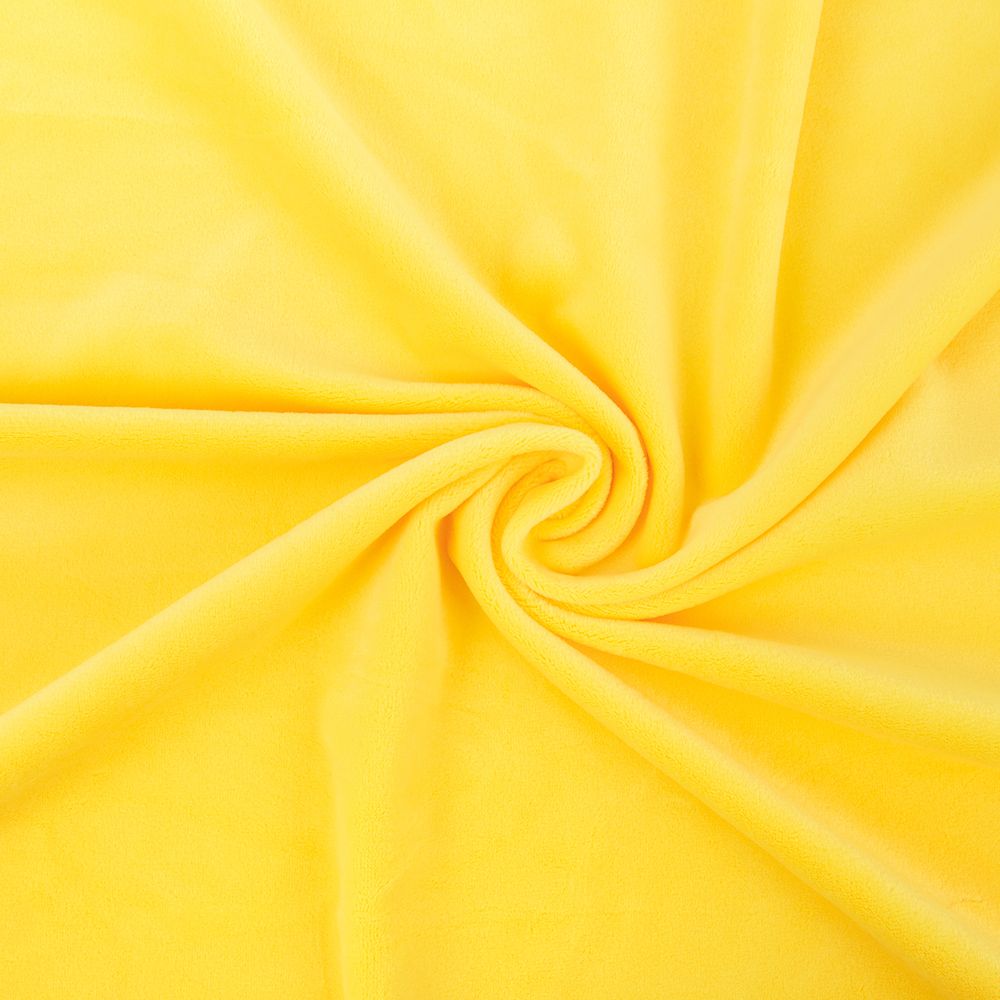 Микровелюр 312±5 г/м², 160 см / 5 метров, 178 жёлтый, Gamma MCV