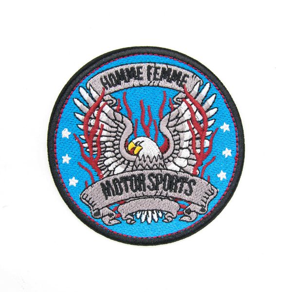 Термоаппликация Мотоспорт Ноmme Femme, 8.5см, Hobby&Pro