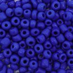 Бисер Astra&Craft 6/0 (4.1 мм), 150 г (10х15 г), цв. 48 синий/непрозрачны