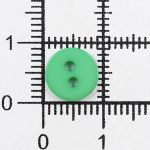 Пуговицы 2 прокола 14L, 9 мм, (Green1 (зеленый1)), NE74, 144 шт