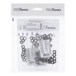 Люверсы металл ⌀_6.0 мм (внутр.), 50 шт (5х10 шт), 04, под оксид, Gamma №04