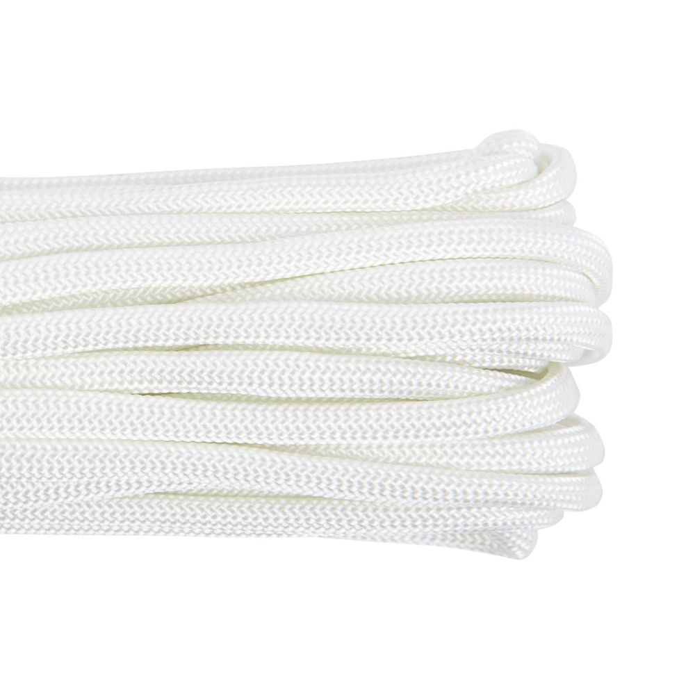 Шнур паракорд с сердечником ⌀4.0 мм, 10 м,±0.5 м, 07 белый, Blitz KMF-7