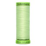 Нитки для тонких тканей Gutermann Extra Fine 150, 200м, 152 бл.салатовый, 5 катушек
