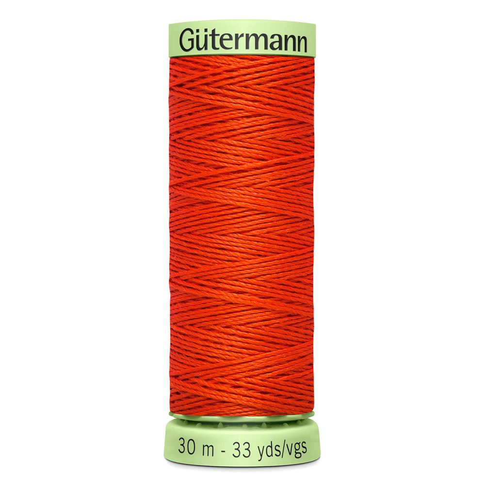 Нитки отделочные Gutermann Top Stitch, 30м, 155 яркий апельсин, 5 катушек