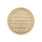 Пуговицы на ножке 36L=23 мм, металл, Gold (золотой), 10 шт, MP06