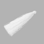 Кисти шторные 65.0 мм, декоративные, п/э, белый, уп.12 шт