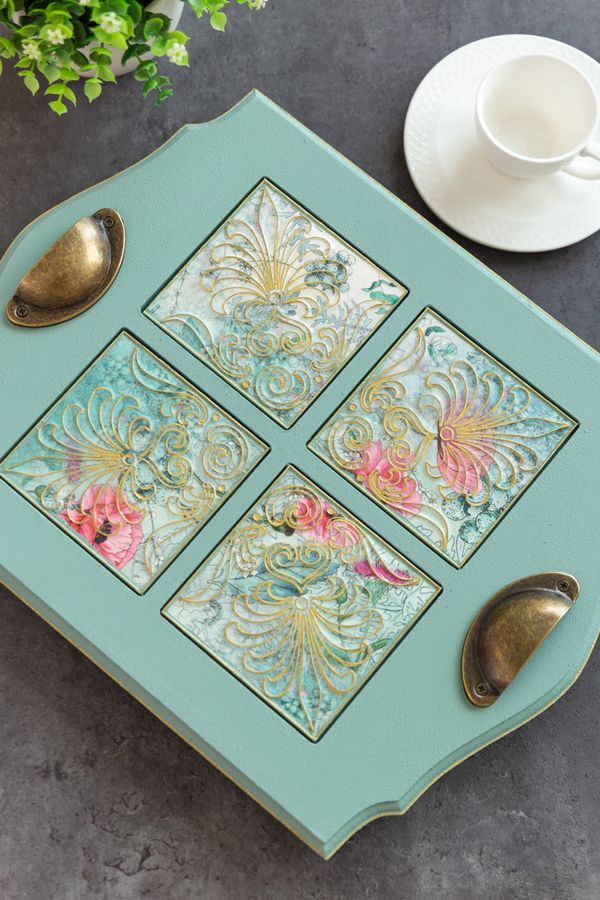 Бумага рисовая 32х22 см, 0076 Мак, Love2art KPR/R