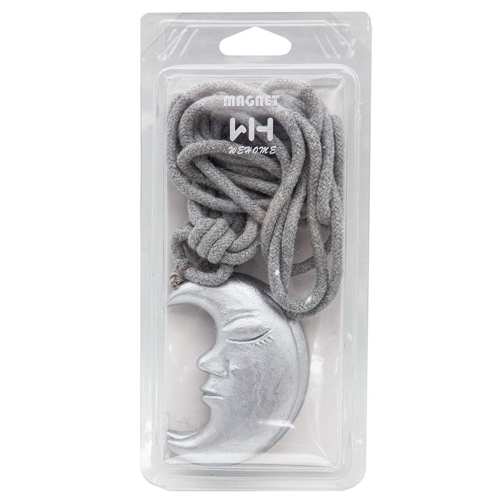 Подхваты шторные "месяц", серебряный