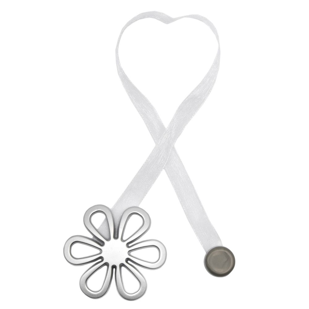 Клипсы для штор магнитные "Ромашка" с лентой, 3