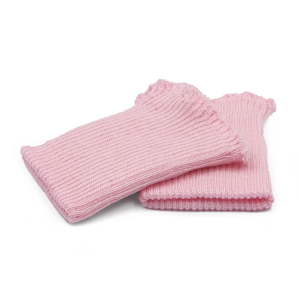 Манжеты трикотажные 6.5х9.5 см, 1 пара, тонкие, 401/6 деликатный розовый