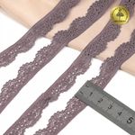 Кружево эластичное (стрейч) 8031 15мм цв.L620 морской туман, 50м, Kruzhevo