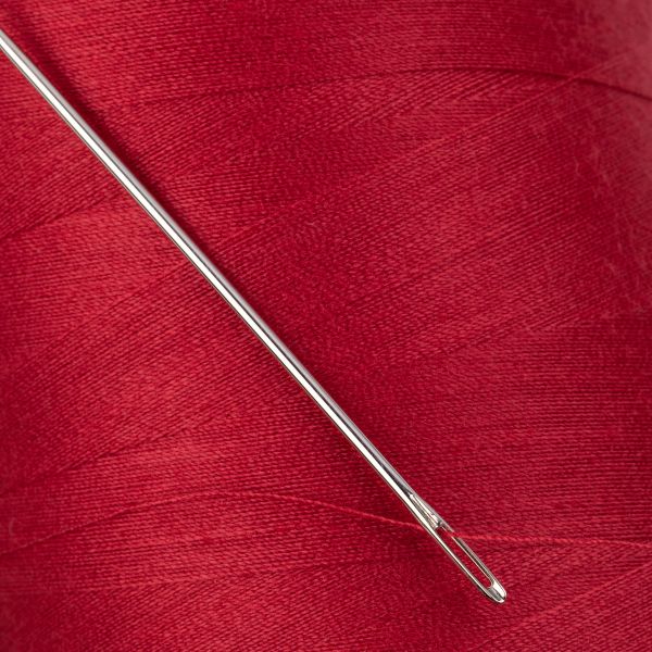 Нитки универсальные Nitka 40/2, 4570 м (5000 ярд) / 1 кат., 115 т.красный