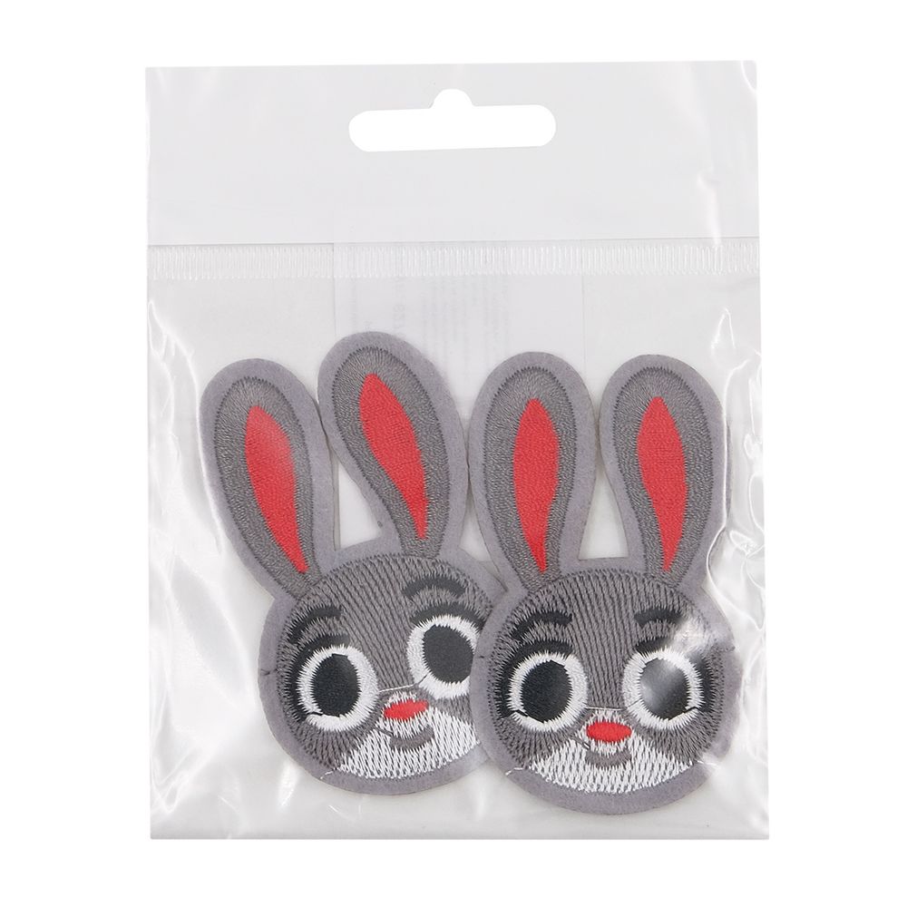 Термоаппликация Зайчик, 72х40 мм, LA439