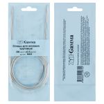 Спицы круговые металл ⌀2,5 мм, 200 см, с металлической леской, Gamma MKX