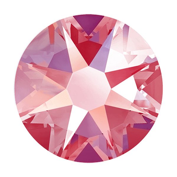 Стразы термоклеевые Xirius 8+8 граней SS20 (4,6-4,8 мм) HF20-07 цв. AB Siam, уп. 100 шт