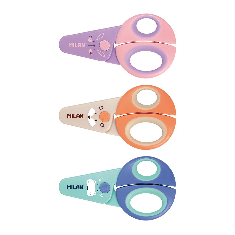 Ножницы универсальные детские 12.2 см, 16 шт, Milan 14690716