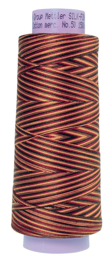 Нитки хлопковые отделочные Mettler Silk-Finish multi Cotton 50, _намотка 1372 м, 9863, 1 катушка