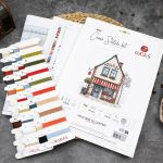 Набор для вышивания нитками Luca-S B1427, Добро пожаловать в кафе!, 18х20см