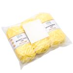 Пряжа Вязь Велюровая 120 / уп.3 мот. по 100 г, 120 м, 12 желтый