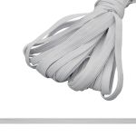 Резинка бельевая (стандартная) 7.0 мм / 10х10 метров, белый